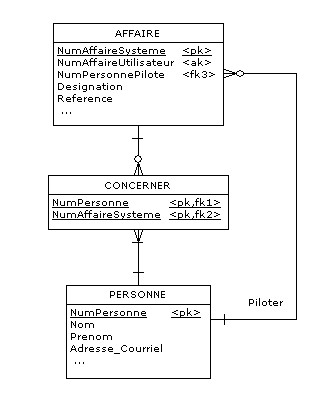 Réalisation d'un MLD - PowerAMC